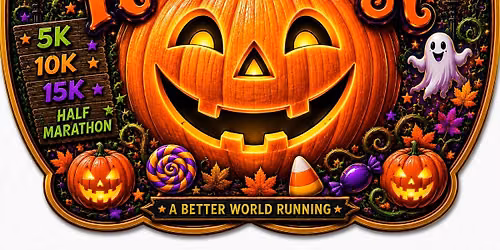 Happy Halloween 5k, 10k, 15k, Half Marathon