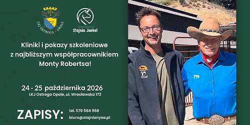 Chcesz zosta\u0107 zaklinaczem koni? Kliniki i pokazy szkoleniowe  z Chrisem Morrisem