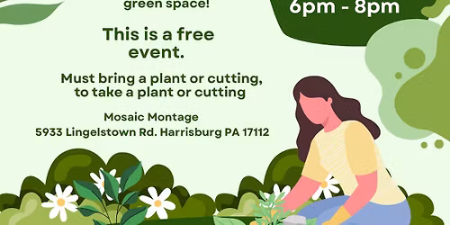 Plant Swap Event - Mosaic Montage