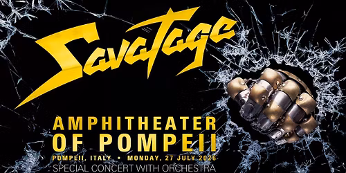 Savatage - Special show with Orchestra | Pompei (NA), Anfiteatro degli Scavi