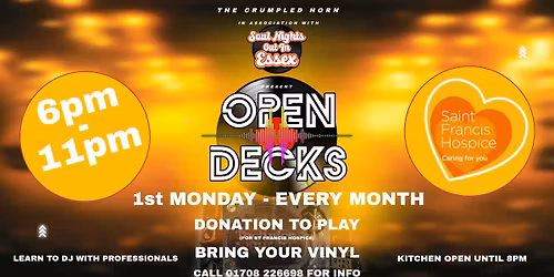 Open Decks - With the team @ Soul Nights Out In Essex
