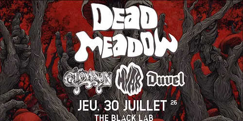 DEAD MEADOW + GLOWSUN + MYAR + DUVEL - The 5th anniversary of THE BLACK LAB - Wasquehal