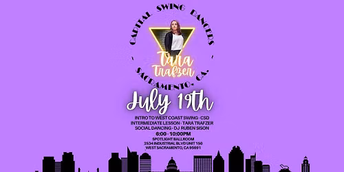Capital Swing Dancers Monthly Dance - July 19th