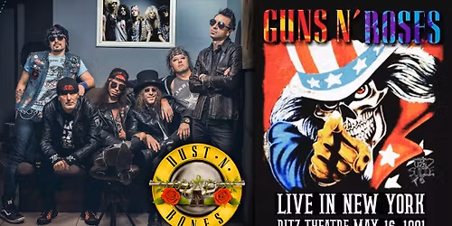 GUNS N' ROSES Est a Lurdy Moziban\/\/DUST N' BONES koncert + GN'R Use Your Illusion - Live at Ritz '91