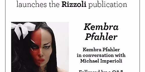 Kembra Pfahler in conversation with Michael Imperioli