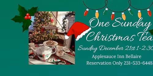 One Sunday Christmas Tea