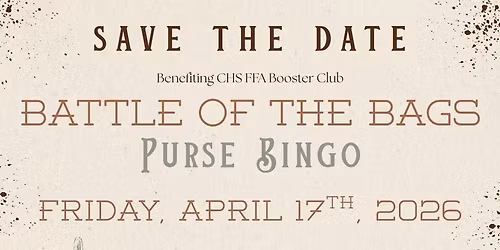 7th Annual Battle of the Bags: Purse Bingo