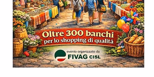 LA GRANDE FIERA DI CAMPO DI MARTE A FIRENZE-DOMENICA 3 MAGGIO