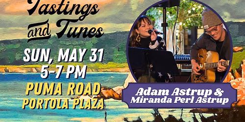 Tastings & Tunes w\/ Adam Astrup & Miranda Perl Astrup