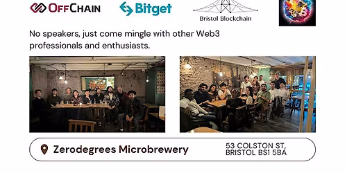 OffChain Bristol \u00d7 Bitget \u00d7 Bristol Web3 \u2014 Special November Web3 Meetup
