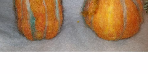 Needle-Felted Pumpkin Art Class