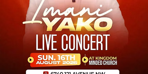 Imani Yako Live Concert
