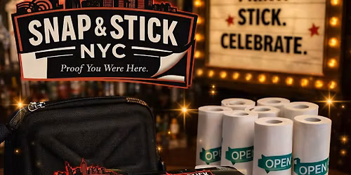 NYC STICKER CAMERA INSANITY