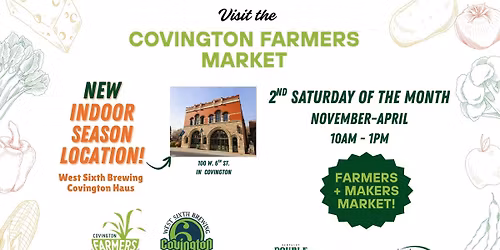 Covington Farmers Market Indoor Season at West Sixth