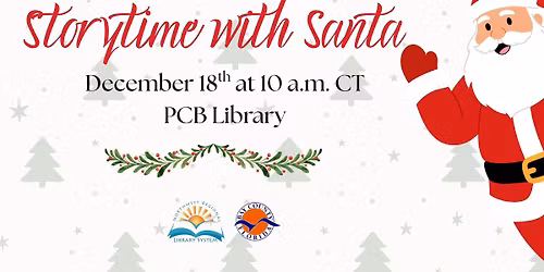 Storytime with Santa (Ages 0 - 5 with caregiver)