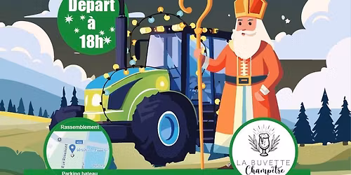 Balade de tracteurs illuminés