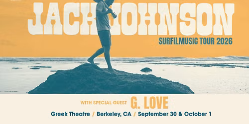 Jack Johnson at Greek Theatre - Two Nights!