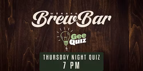 Quiz Night at W\u0101naka Brew Bar