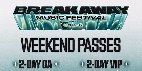 2026 Breakaway Music Festival Philadelphia - 2 Day Pass at Subaru Park