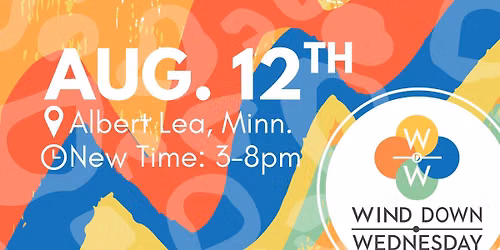 Wind Down Wednesday - Aug. 12th, Downtown Albert Lea, MN