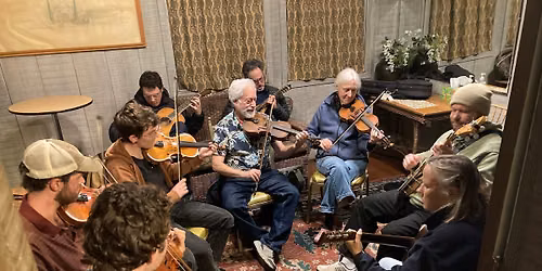 Old-time jam at the Hillside Club, August