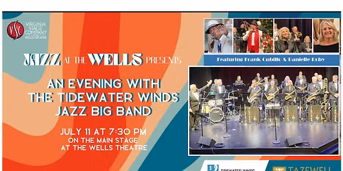 Jazz at The Wells presents: An Evening with the Tidewater Winds Jazz Big Band