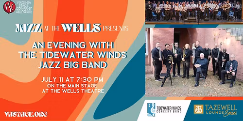 Jazz at The Wells presents: An Evening with the Tidewater Winds Jazz Big Band