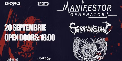 Manifestor Generator + Sorrowsight + Dark Aeclipse @Encore Club