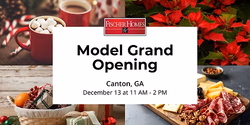 Model Home Grand Opening in Canton, GA