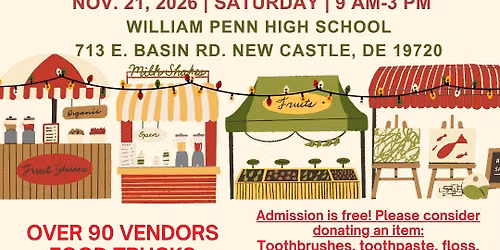 William Penn Holiday Craft Fair