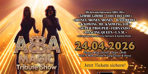 ABBA Tribute Dinnershow