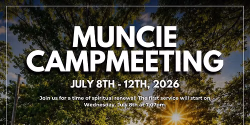 2026 Muncie Campmeeting