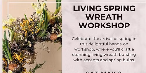 Living Spring Wreath Workshop | Homebody Market