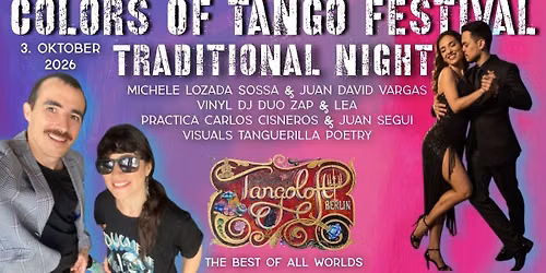 DAY 2 \u269c\ufe0f COLORS OF TANGO FESTIVAL \u269c\ufe0f Traditional Night \u269c\ufe0f Show - Vinyl DJ - Visuals - Practica