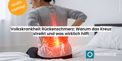 Volkskrankheit R\u00fcckenschmerz: Warum das Kreuz streikt und was wirklich hilft.