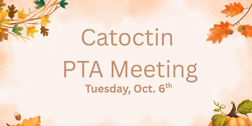 October PTA Meeting