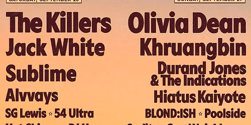 Santa Monica Ocean Way Festival: The Killers Jack White Sublime & Alvvays - Saturday