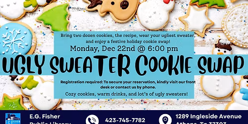 Ugly Sweater Cookie Swap**