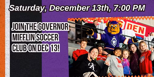 Mifflin Soccer Club night with the Reading Royals