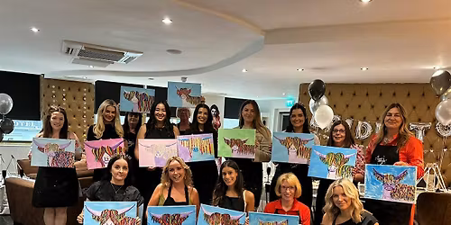 Paint & Party UK: Highland Cow - Liverpool