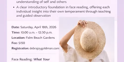 Face Reading Workshop
