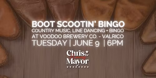 Boot Scootin' Bingo & Line Dancing