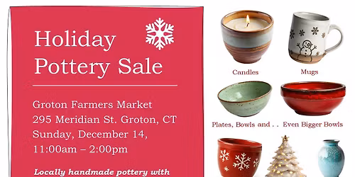 Holiday Pottery Sale
