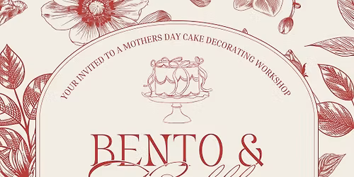 Mother Day Cake decorating workshop