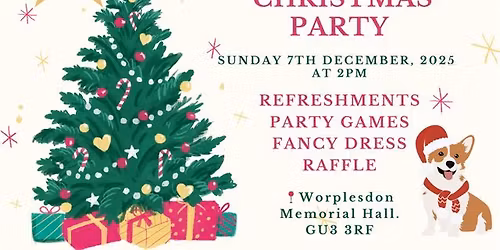 Corgi Christmas party