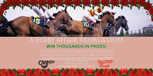 A Derby Affair: Fillies and Lilies