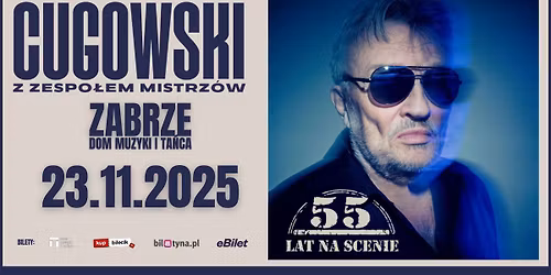 Koncert dla \u015al\u0105ska - Krzysztof Cugowski z Zespo\u0142em Mistrz\u00f3w - 55 lat na scenie