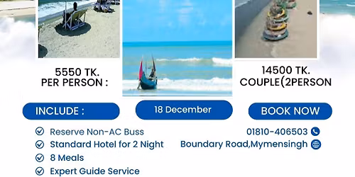 \u099b\u09c1\u099f\u09bf\u09b0 \u09a6\u09bf\u09a8\u09c7 \u0995\u0995\u09cd\u09b8\u09ac\u09be\u099c\u09be\u09b0 \u09b0\u09bf\u09b2\u09cd\u09af\u09be\u0995\u09cd\u09b8 \u099f\u09cd\u09af\u09c1\u09b0! (\u09ea \u09b0\u09be\u09a4 \u09e9 \u09a6\u09bf\u09a8,\u09e7\u09ee \u099f\u09c1 \u09e8\u09e7 \u09a1\u09bf\u09b8\u09c7\u09ae\u09cd\u09ac\u09b0\u0964)