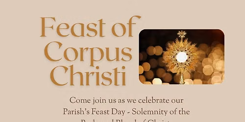Feast of Corpus Christi Celebration