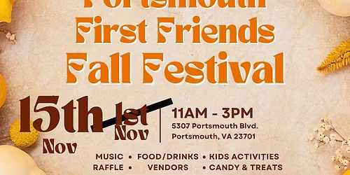 Portsmouth First Friends Fall Festival